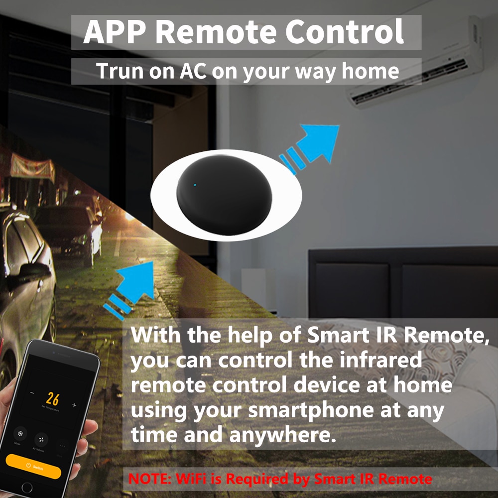 Tuya Smart WiFi RF IR Remote S - Ir Infrared Receiver ulasan dan harga