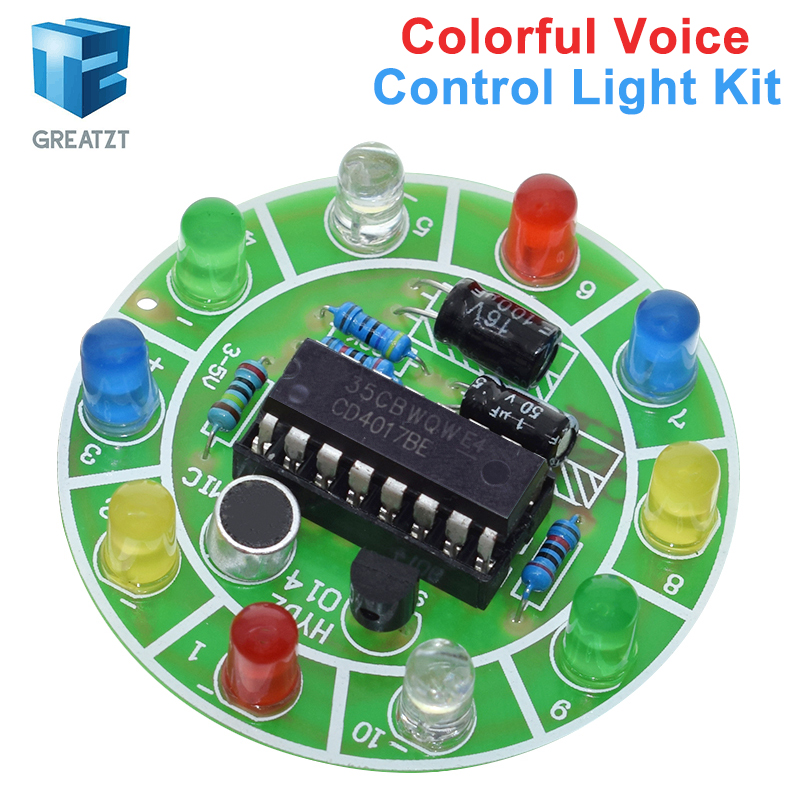 GREATZT CD4017 Kit Lampu LED B - Diy Electronics Lab ulasan dan harga