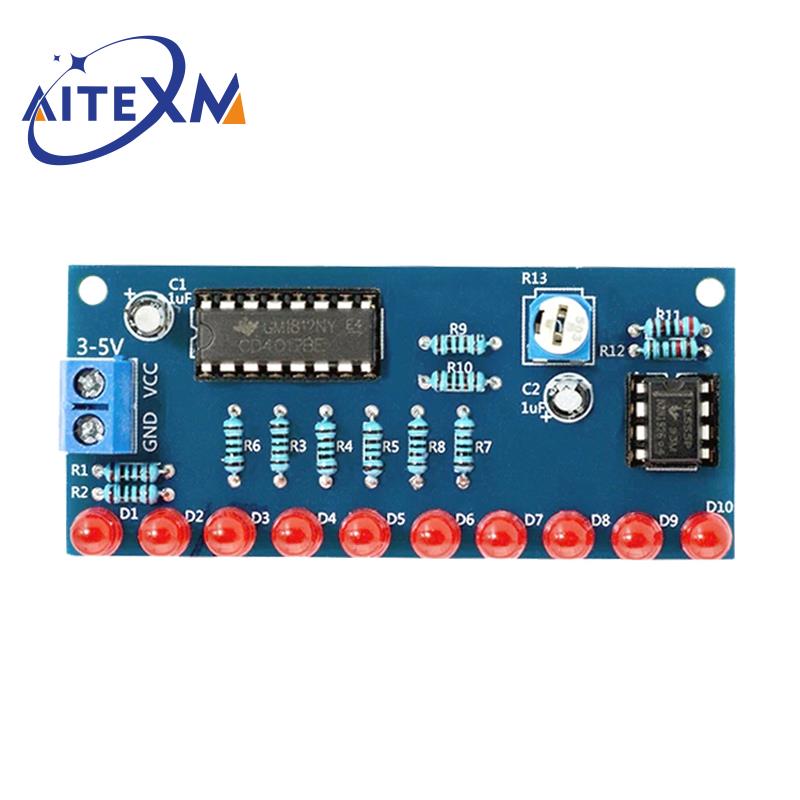 Kit elektronik pintar Ne555 +  - Diy Electronics Lab ulasan dan harga