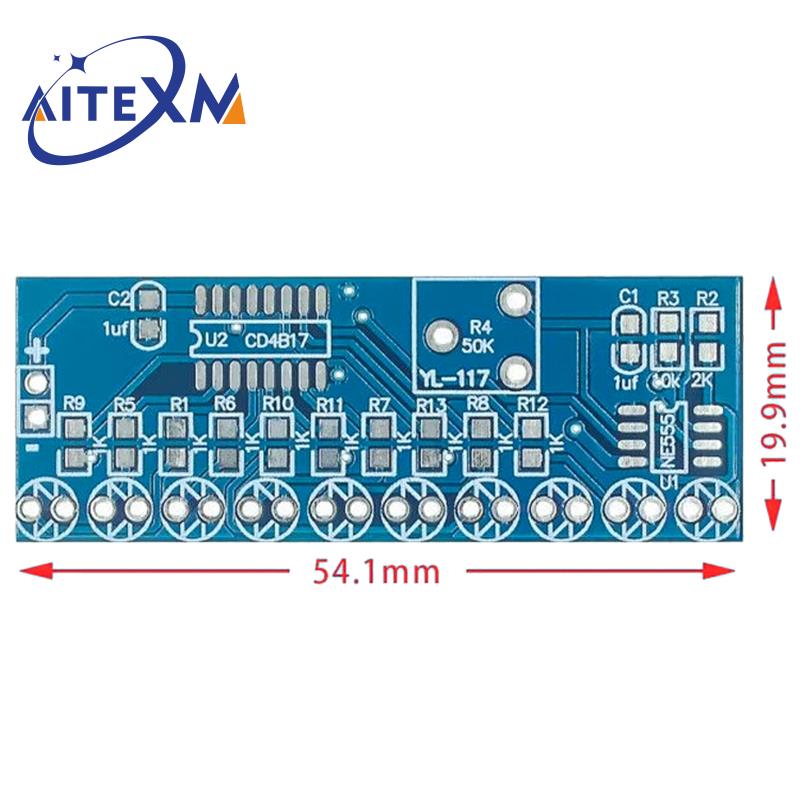Kit elektronik pintar Ne555 +  - Diy Electronics Lab ulasan dan harga