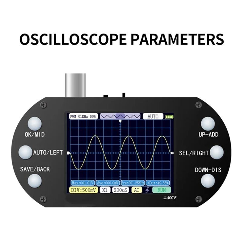 Osiloskop Digital Inovatif Osi - Diy Innovative Electronics ulasan dan harga