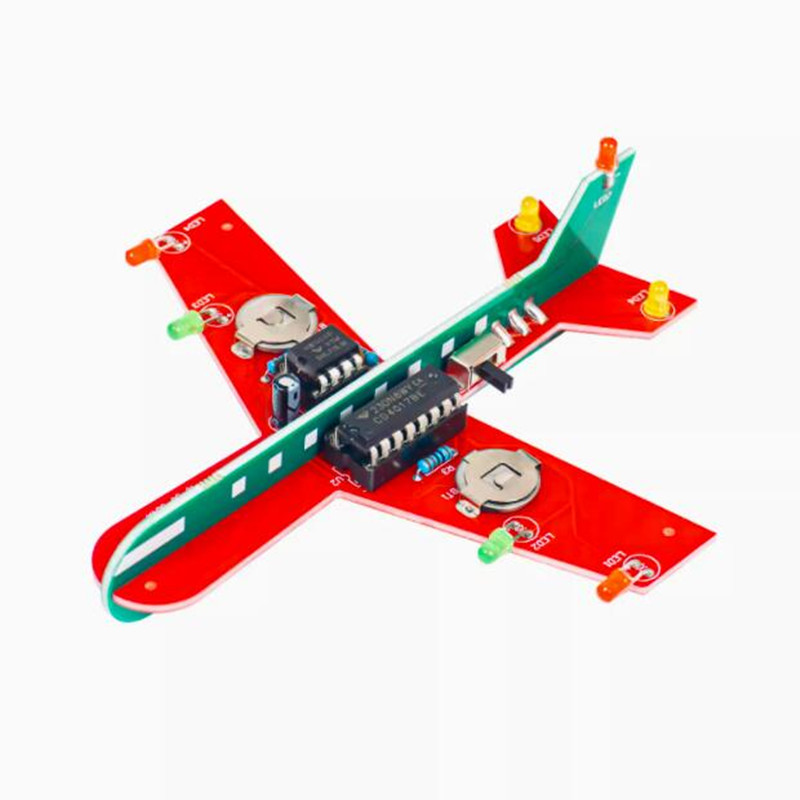 Kit elektronik pesawat DIY LED - Diy Electronics Projects For Students ulasan dan harga