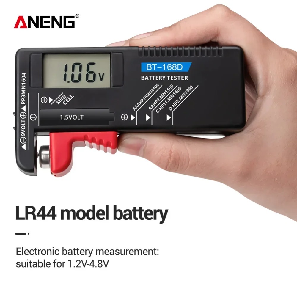 Penguji Baterai ANENG BT-168/  - Diy Electronics Test Equipment ulasan dan harga