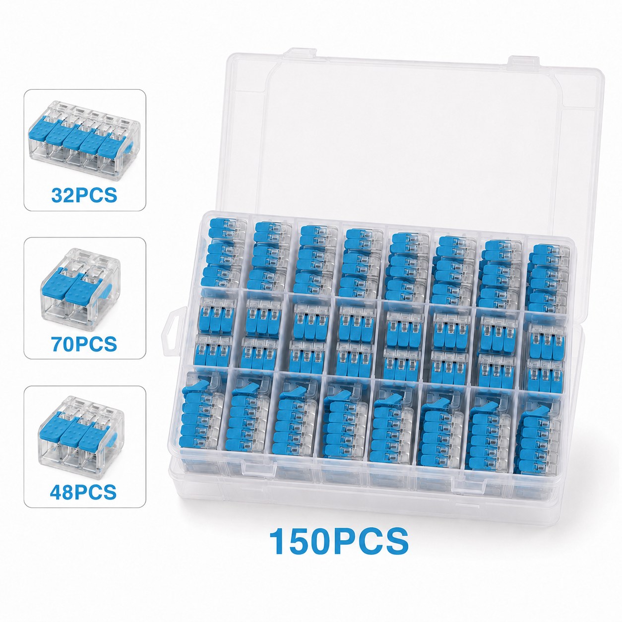 10-150 Buah Konektor Kawat Cep - Diy Kit Elektronik ulasan dan harga