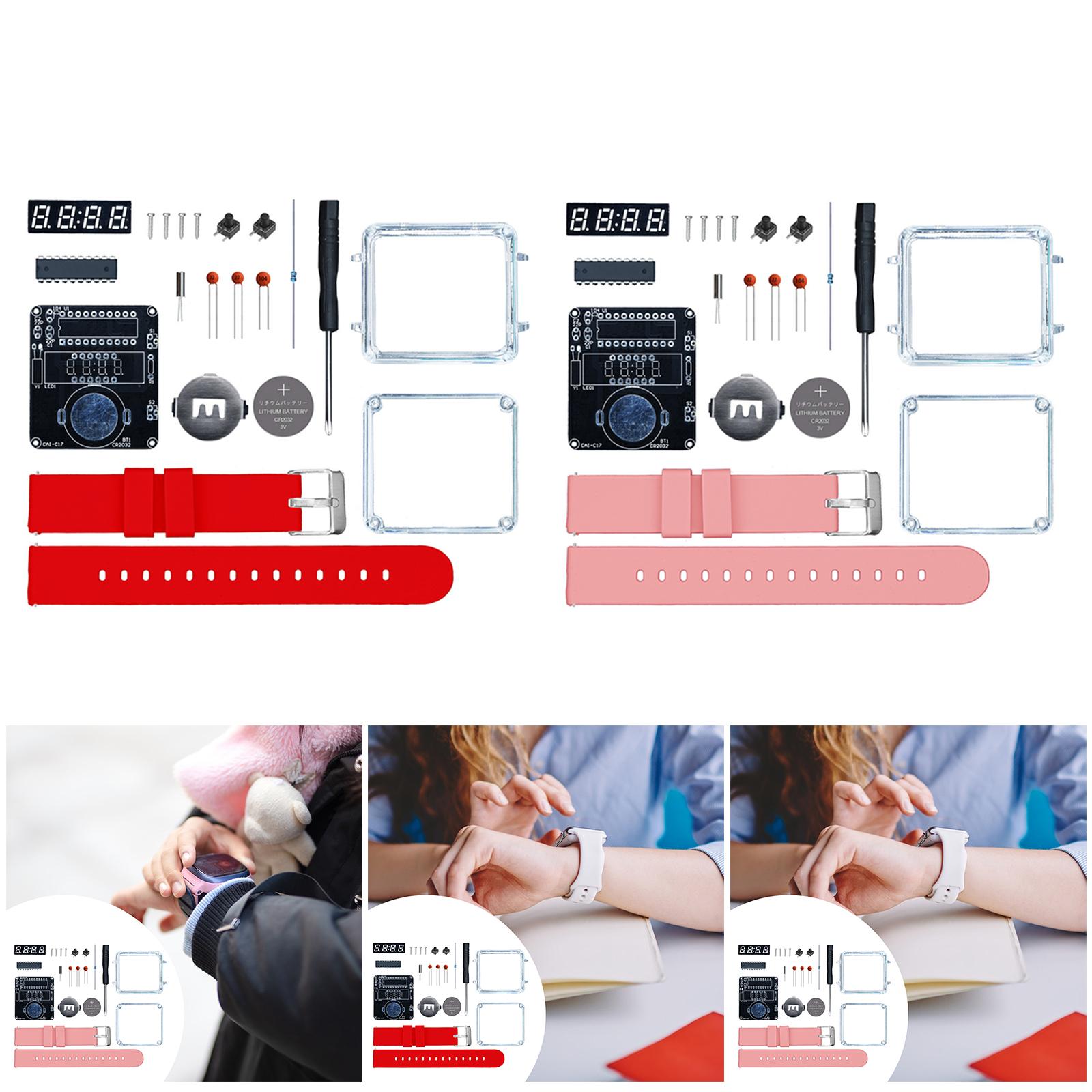 Kit Jam Tangan Elektronik DIY  - Diy Innovative Electronics ulasan dan harga