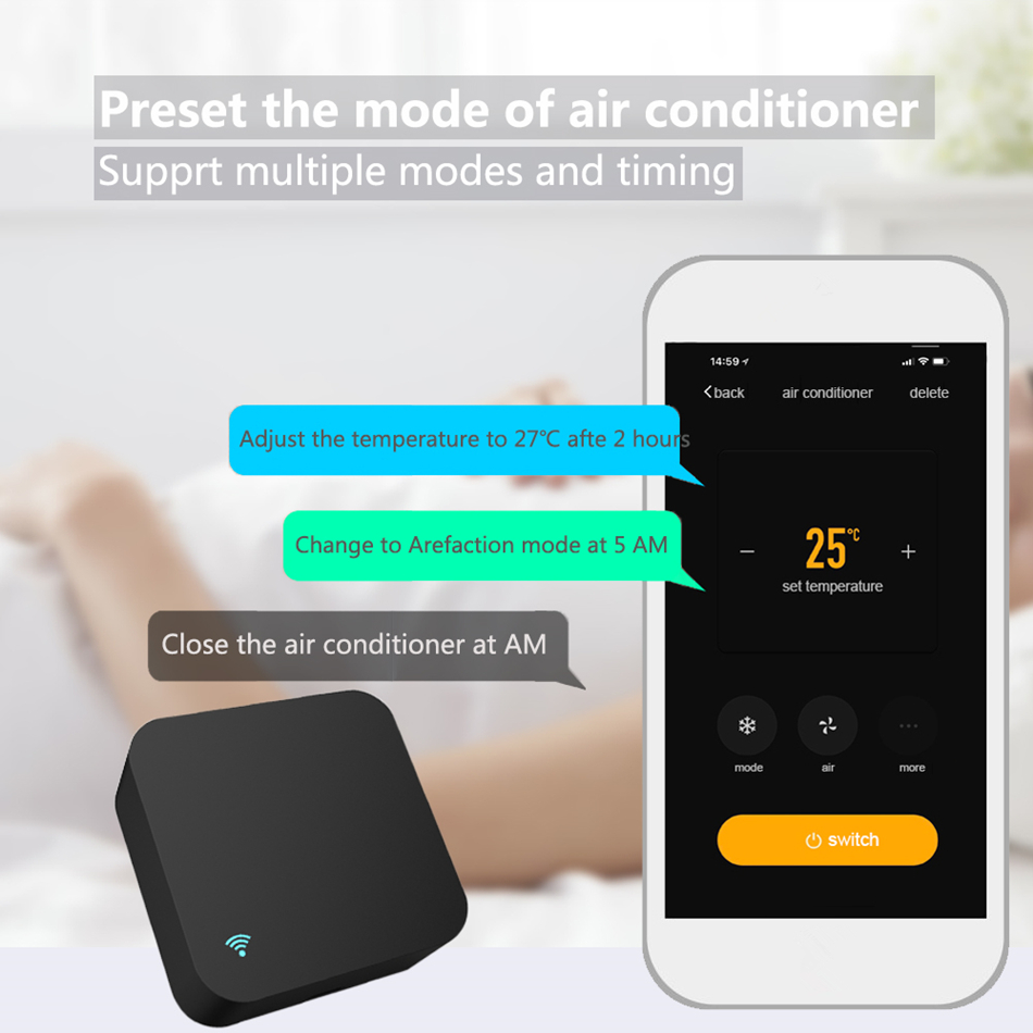 Tuya Remote Control WiFi IR un - Ir Infrared Receiver ulasan dan harga